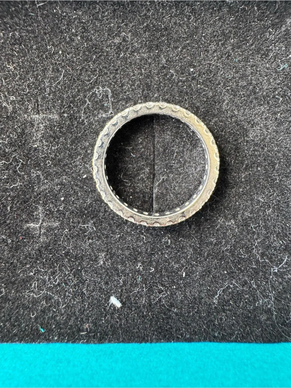 2mm Moissanite S925 Silver Full Eternity Ring Band - Picture 3 of 4